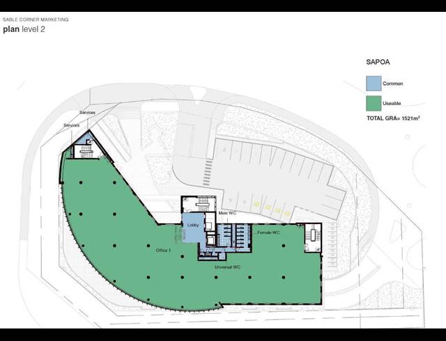 1,521M² OFFICE TO LET IN CENTURY CITY